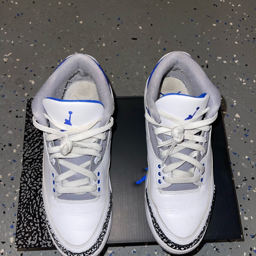 Air Jordan 3 Retro Racer Blue 2021 size 8.5 used original box